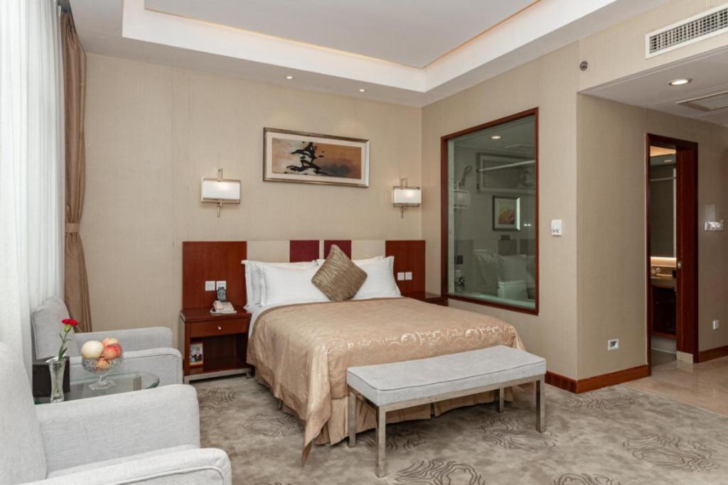 Qingdao Blue Horizon Hotel Licang Экстерьер фото
